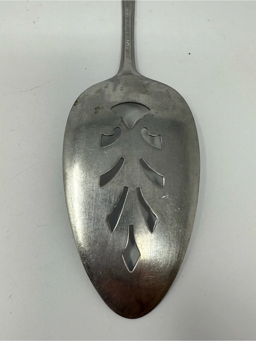 Vintage Stainless Steel Dessert/Cake/Pie Server Spoon Japan A1